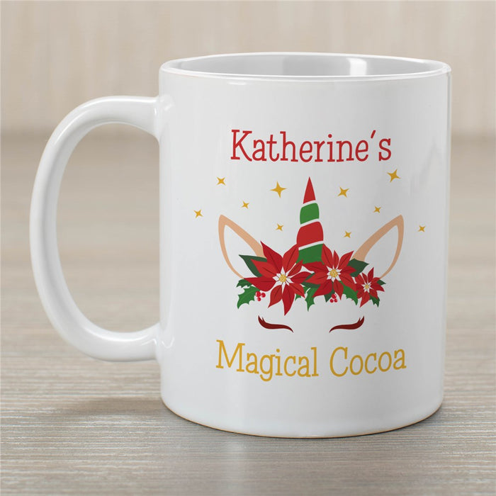 Yellow Unicorn Cocoa Mug - Personalized Magical Mug for Kids - Way Up Gifts