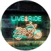 Motorcycle Live to Ride LED Neon Light Sign - Way Up Gifts