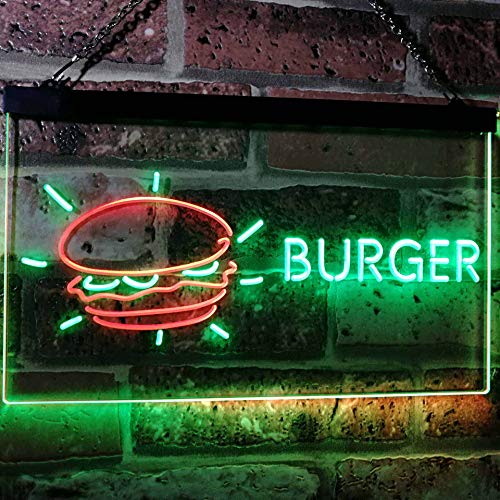 Burger, LED Neon Sign