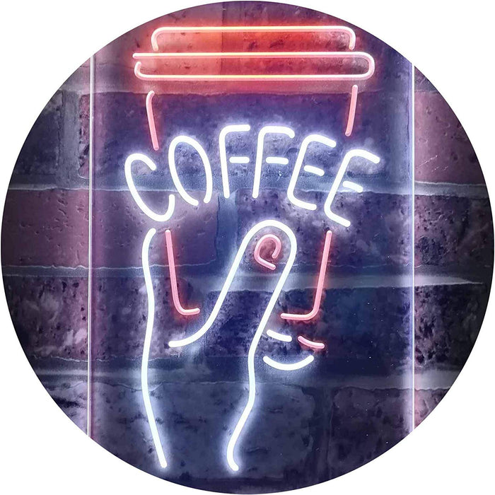 Coffee Cup To Go LED Neon Light Sign - Way Up Gifts