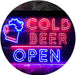 Bar Cold Beer Open LED Neon Light Sign - Way Up Gifts