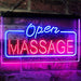 Open Massage LED Neon Light Sign - Way Up Gifts