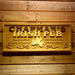 Personalized Irish Pub Shamrock Custom Wood Sign 3D Engraved Wall Plaque - Way Up Gifts