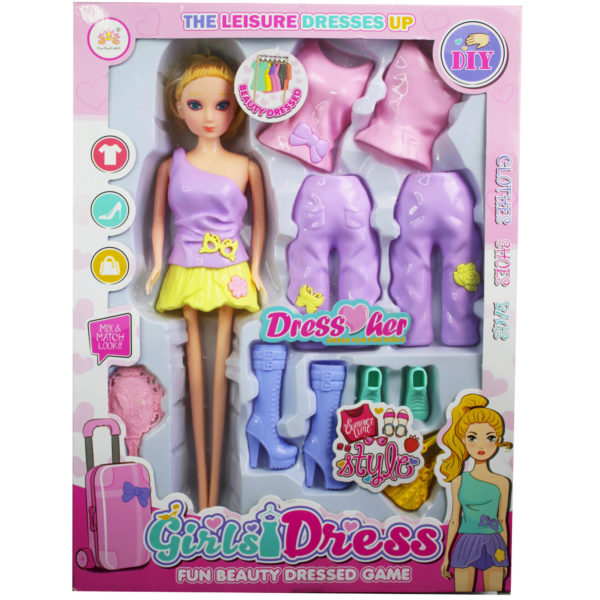 Fashion Doll Set With Accessories