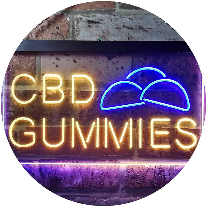 CBD Gummies LED Sign - Way Up Gifts