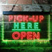 Pick Up Here Open LED Neon Light Sign - Way Up Gifts