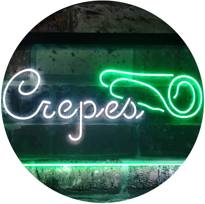 Crepes LED Neon Light Sign - Way Up Gifts