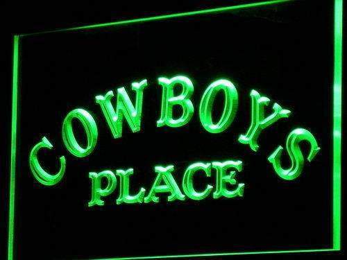 Cowboys Place LED Neon Light Sign - Way Up Gifts