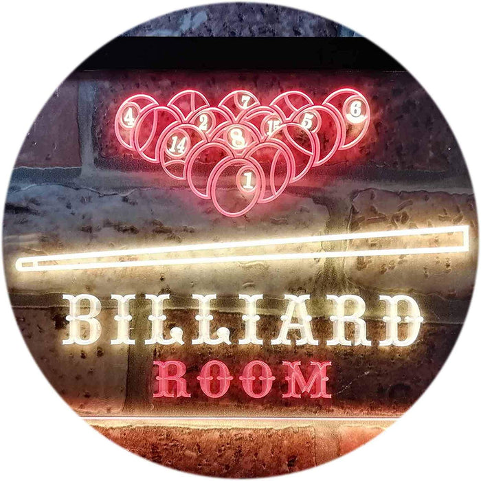 Pool Billiard Room LED Neon Light Sign - Way Up Gifts