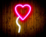 Heart Shaped Balloon Flex Silicone LED Neon Sign - Way Up Gifts