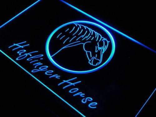 Haflinger Pony Horse LED Neon Light Sign - Way Up Gifts