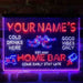 Personalized Beer Party Home Bar 3-Color LED Neon Light Sign - Way Up Gifts