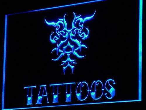Tattoos Ink Shop LED Neon Light Sign - Way Up Gifts