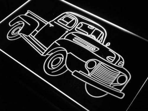Vintage Truck Collection LED Neon Light Sign - Way Up Gifts
