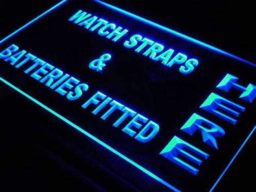 Watch Straps Batteries Fitted LED Neon Light Sign - Way Up Gifts
