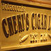 Personalized Cigar Lounge Custom Wood Sign 3D Engraved Wall Plaque - Way Up Gifts