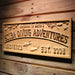 Personalized Beach Decor Scuba Diving Custom Wood Sign 3D Engraved Wall Plaque - Way Up Gifts