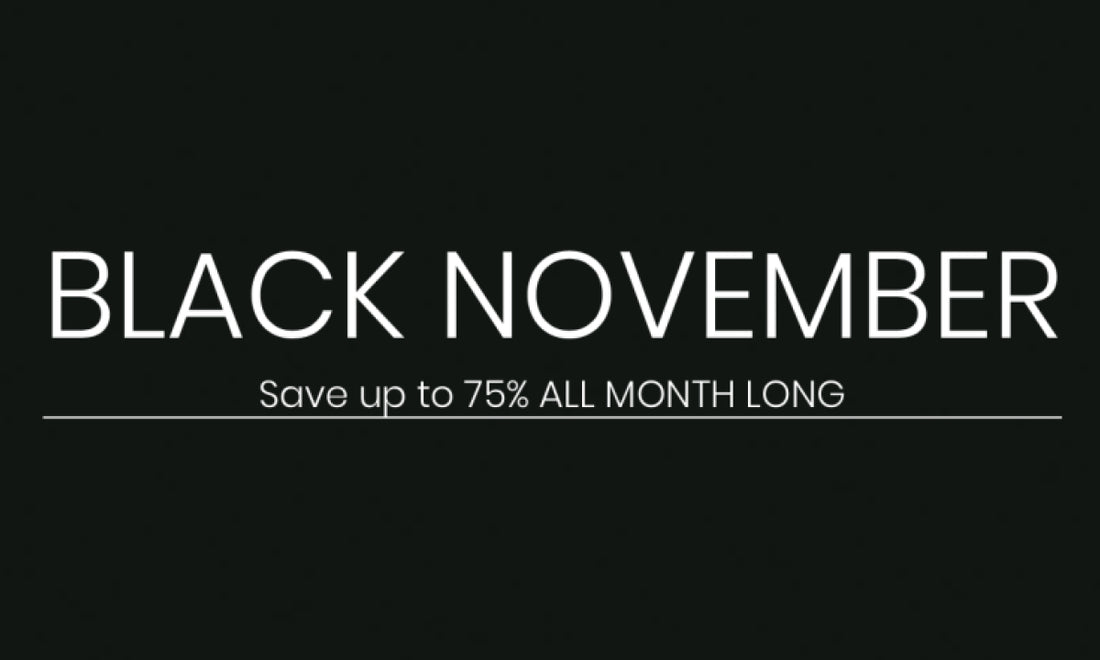 Black November Sale Going on Now!