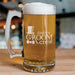 Engraved Groom Crew Glass Mug - Way Up Gifts