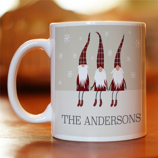 Welcome Gnome Coffee Mug - Personalized Gnome-Themed Mug - Way Up Gifts