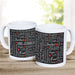 Word Art Teacher Coffee Mug - Custom Teacher Name Word Cloud Mug - Way Up Gifts