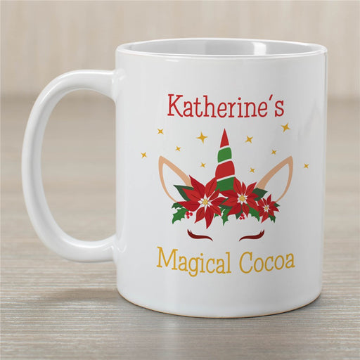 Yellow Unicorn Cocoa Mug - Personalized Magical Mug for Kids - Way Up Gifts
