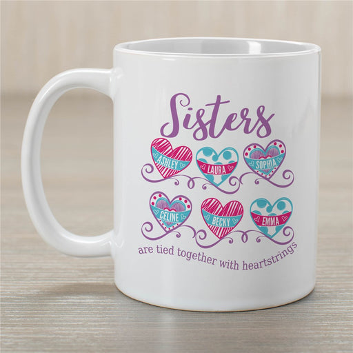 Sisters Coffee Mug - Custom Gift for Sisters - Way Up Gifts