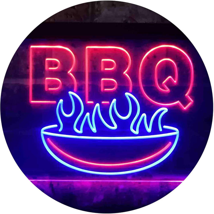 BBQ Fire Decoration LED Neon Light Sign - Way Up Gifts