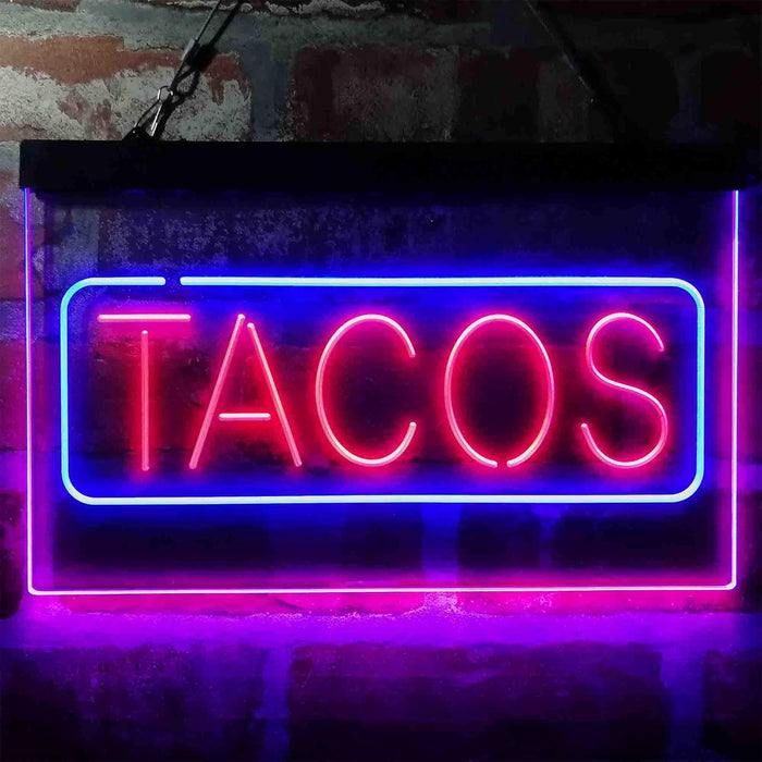 Tacos LED Neon Light Sign - Way Up Gifts