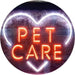 Pet Care Vet Grooming Heart LED Neon Light Sign - Way Up Gifts