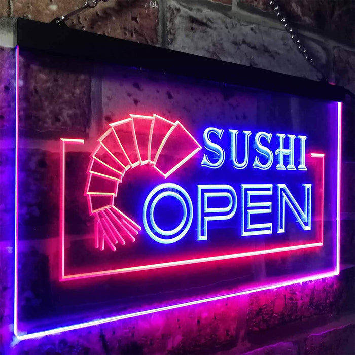 Sushi Open LED Neon Light Sign - Way Up Gifts