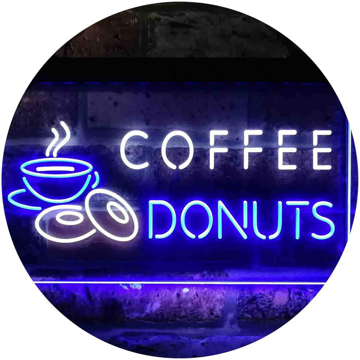 Coffee Donuts LED Neon Light Sign - Way Up Gifts