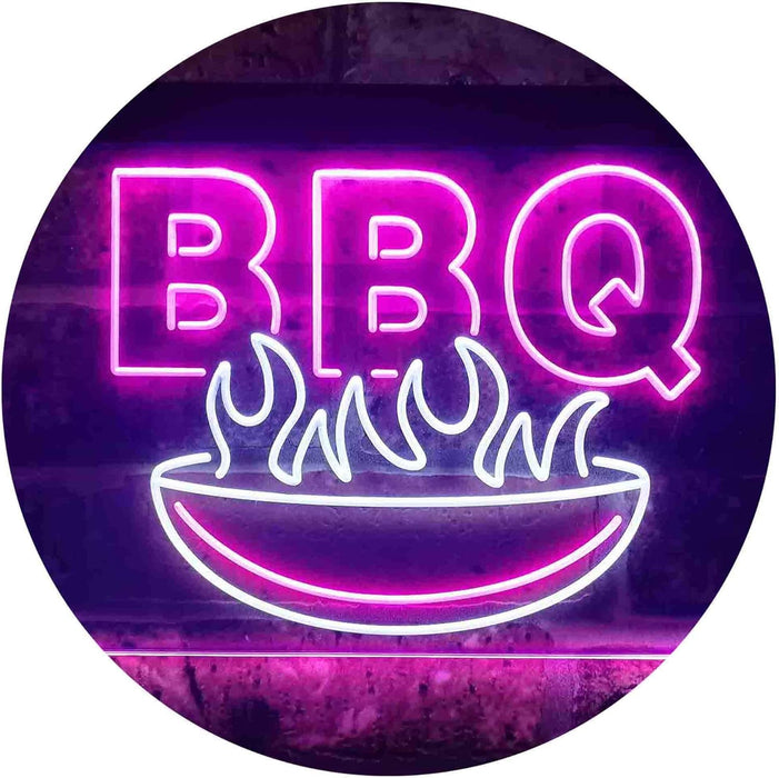 BBQ Fire Decoration LED Neon Light Sign - Way Up Gifts