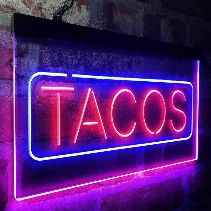 Tacos LED Neon Light Sign - Way Up Gifts