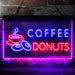 Coffee Donuts LED Neon Light Sign - Way Up Gifts