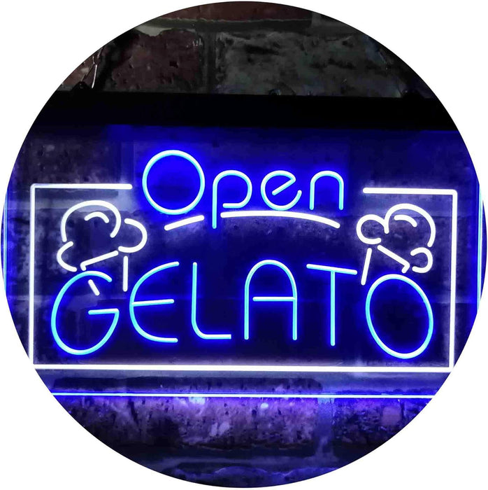 Open Gelato LED Neon Light Sign - Way Up Gifts