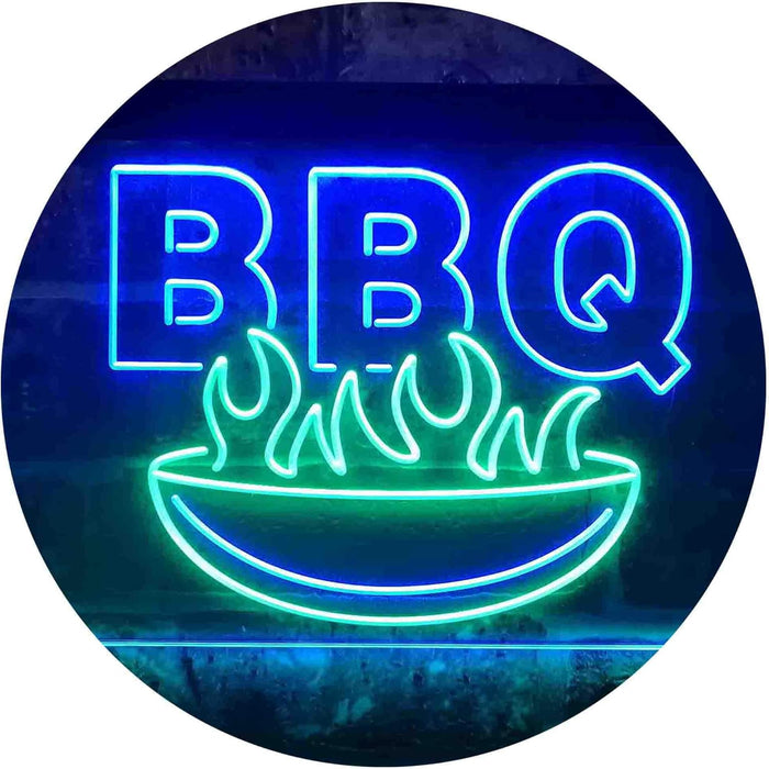 BBQ Fire Decoration LED Neon Light Sign - Way Up Gifts