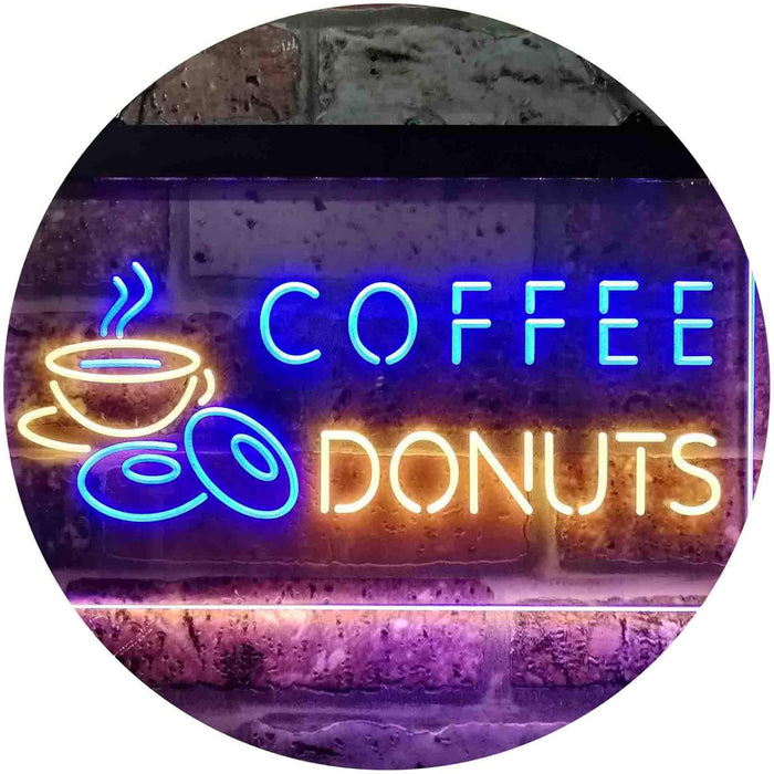 Coffee Donuts LED Neon Light Sign - Way Up Gifts