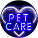 Pet Care Vet Grooming Heart LED Neon Light Sign - Way Up Gifts