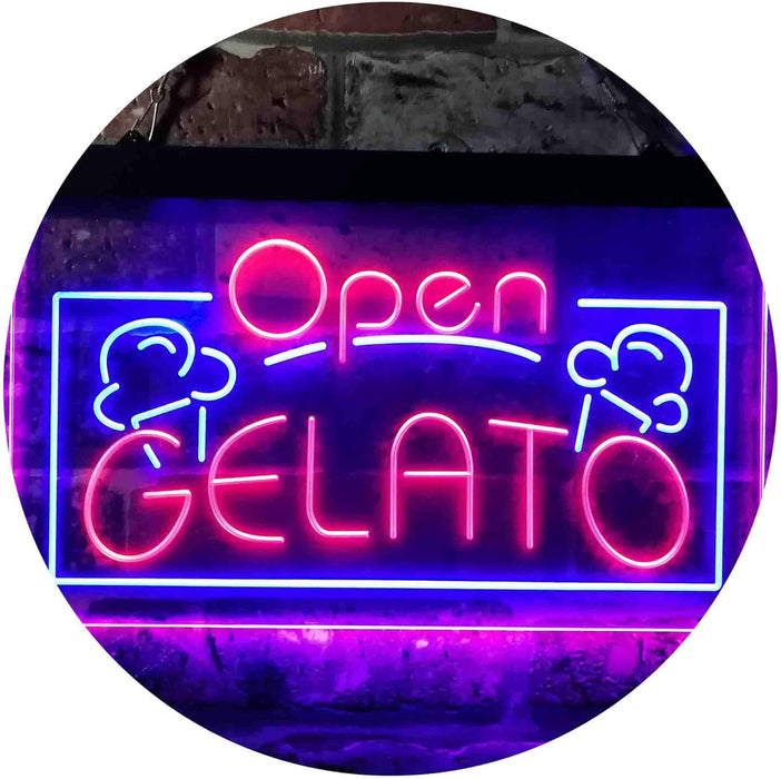 Open Gelato LED Neon Light Sign - Way Up Gifts