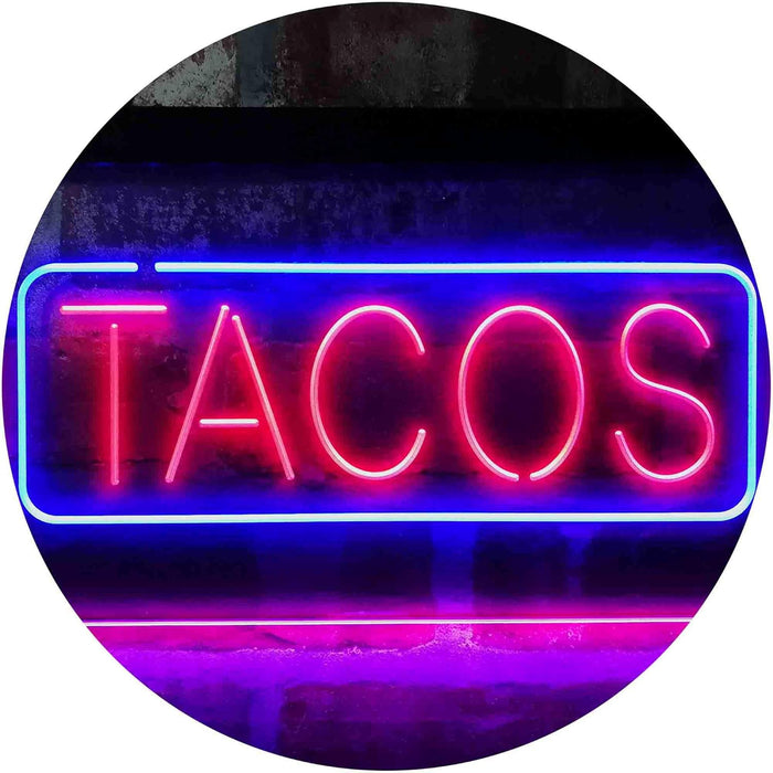 Tacos LED Neon Light Sign - Way Up Gifts