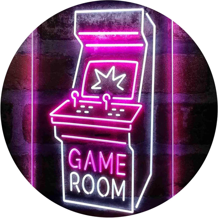 Game Room Joystick Arcade Game LED Neon Light Sign - Way Up Gifts