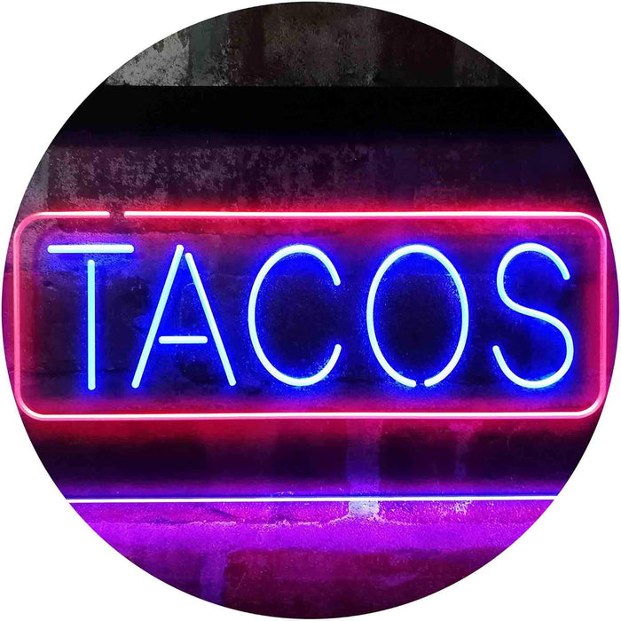 Tacos LED Neon Light Sign - Way Up Gifts