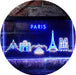 Paris City Skyline LED Neon Light Sign - Way Up Gifts