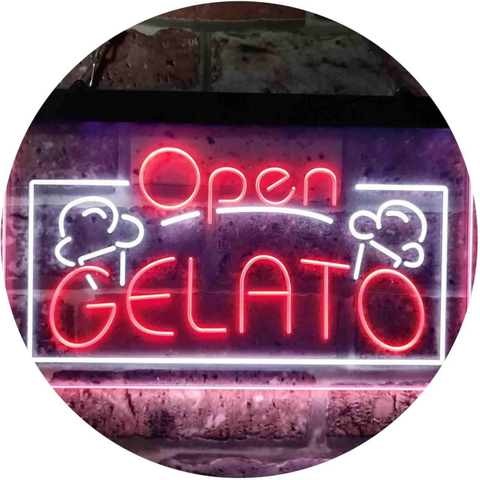 Open Gelato LED Neon Light Sign - Way Up Gifts