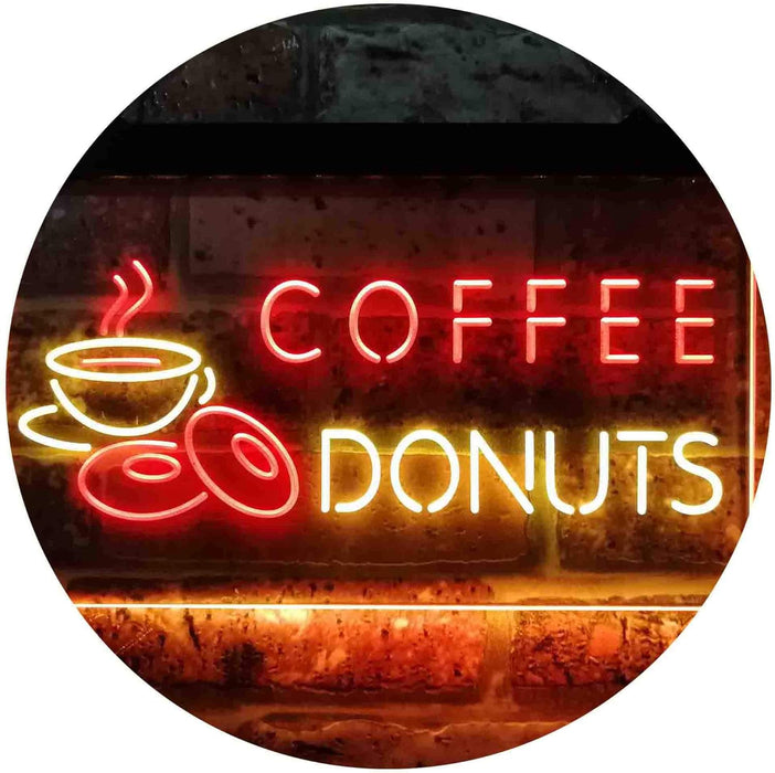 Coffee Donuts LED Neon Light Sign - Way Up Gifts