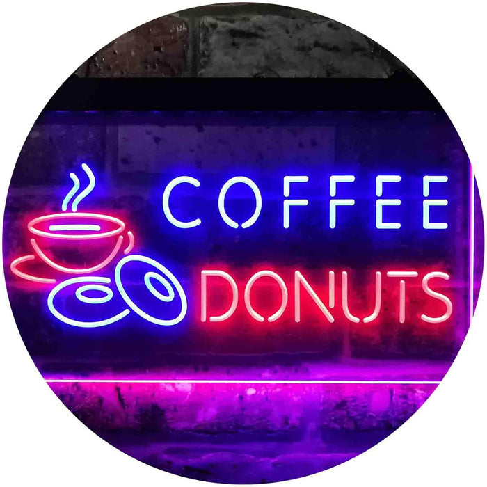 Coffee Donuts LED Neon Light Sign - Way Up Gifts