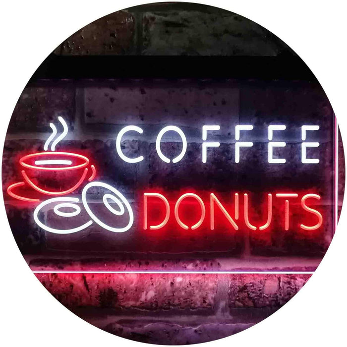 Coffee Donuts LED Neon Light Sign - Way Up Gifts