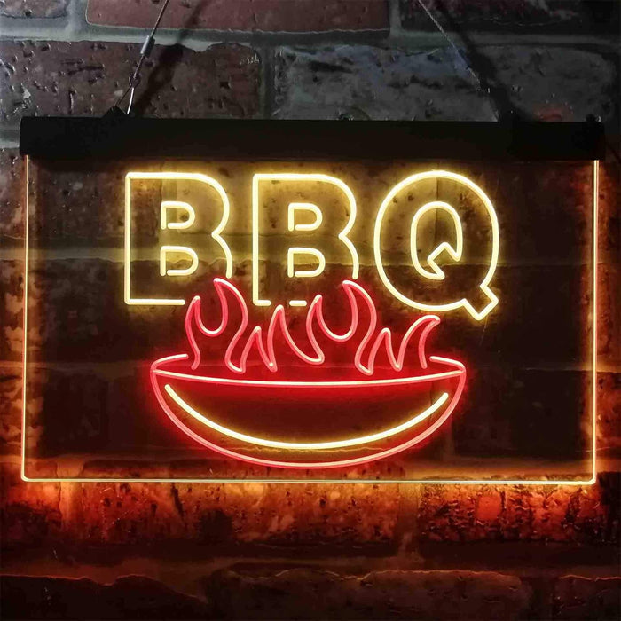 BBQ Fire Decoration LED Neon Light Sign - Way Up Gifts