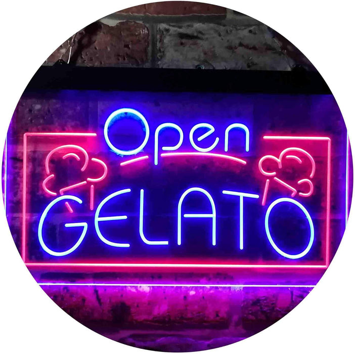 Open Gelato LED Neon Light Sign - Way Up Gifts